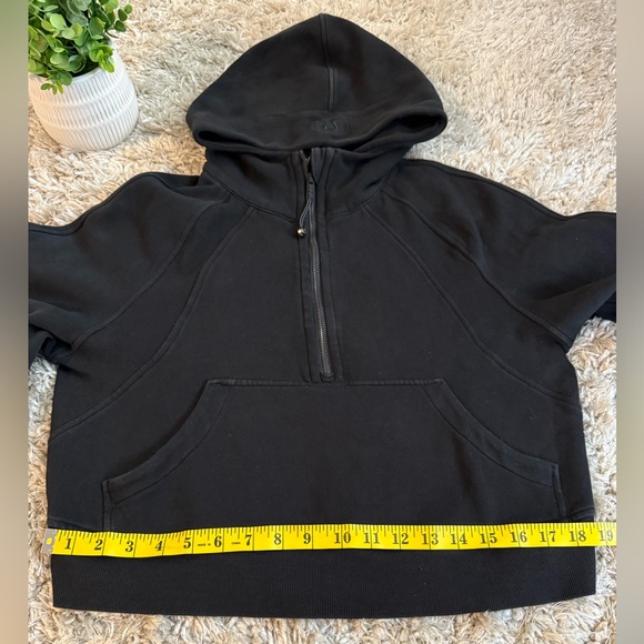 Lululemon Oversized Half-Zip Scuba Black - Picture 5 of 16